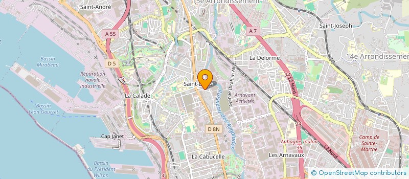localisation de l'entreprise MONSIEUR GERALD CORRE à MARSEILLE