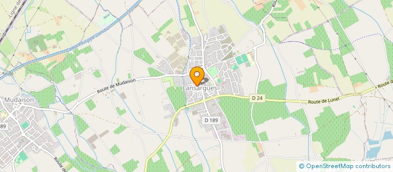 localisation de l'entreprise MONSIEUR GERALD CORTES  LANSARGUES