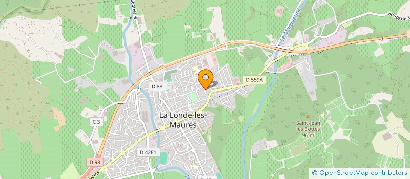 localisation de l'entreprise MONSIEUR GERALD CROFT à LA LONDE-LES-MAURES