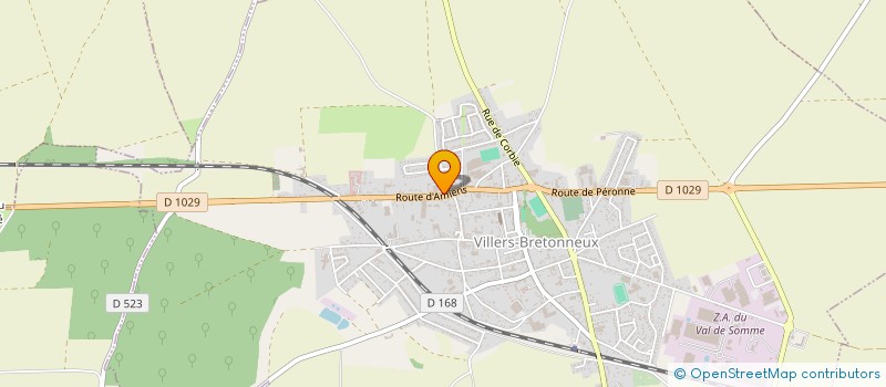 localisation de l'entreprise MONSIEUR GERALD CUESTA à VILLERS-BRETONNEUX