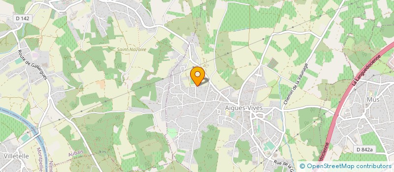 localisation de l'entreprise MONSIEUR GERALD DAMMAN  AIGUES-VIVES