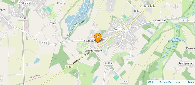 localisation de l'entreprise MONSIEUR GERALD DAUCE  SAINT-MOLF