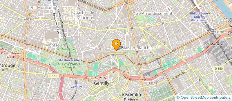 localisation de l'entreprise MONSIEUR GERALD DELPECH  PARIS