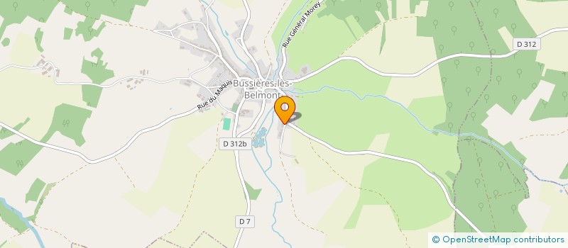 localisation de l'entreprise MONSIEUR GERALD DETEY à CHAMPSEVRAINE