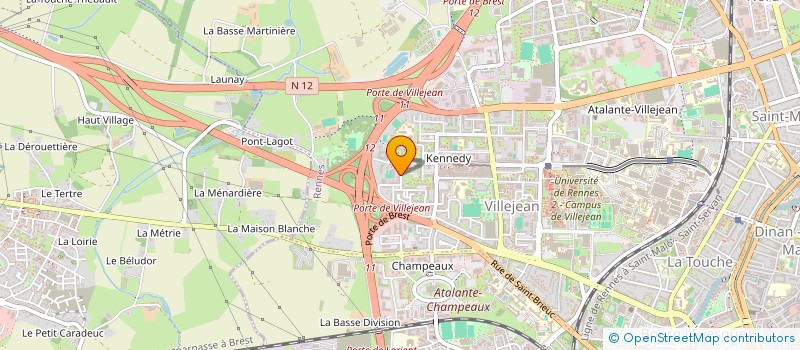 localisation de l'entreprise MONSIEUR GERALD DIDA à RENNES