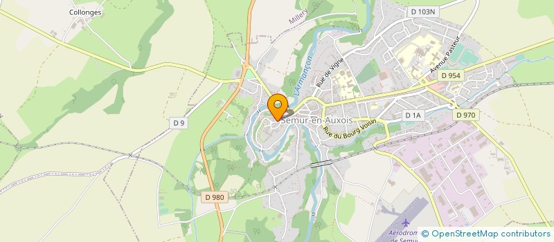 localisation de l'entreprise MONSIEUR GERALD DUCOIN à SEMUR-EN-AUXOIS