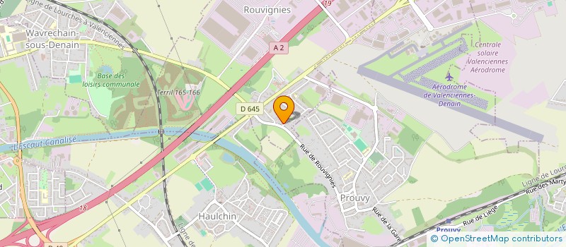 localisation de l'entreprise MONSIEUR GERALD DUHEN  ROUVIGNIES