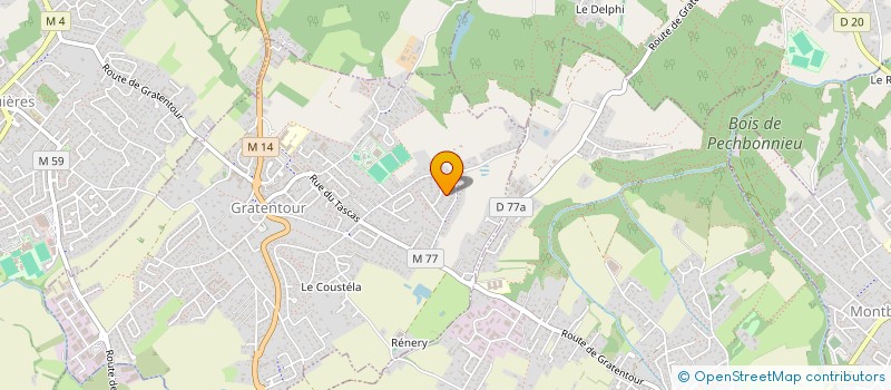 localisation de l'entreprise MONSIEUR GERALD DUPUIS à BRUGUIERES