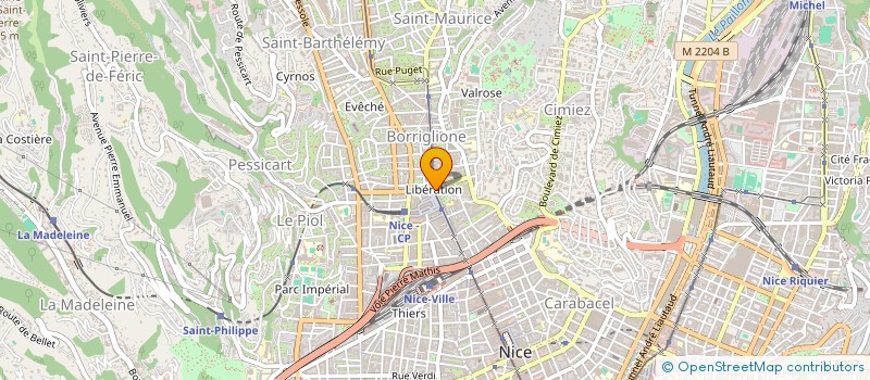 localisation de l'entreprise MONSIEUR GERALD ESPOSITO à NICE