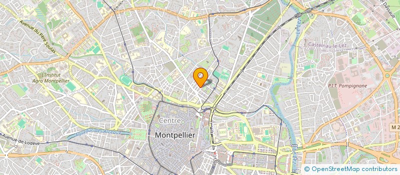 localisation de l'entreprise MONSIEUR GERALD FARROW à MONTPELLIER