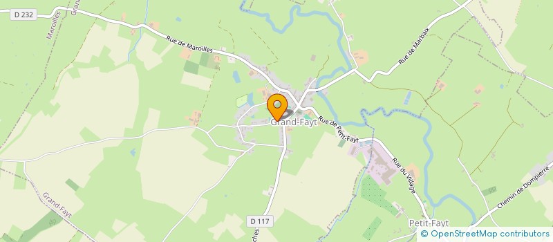 localisation de l'entreprise MONSIEUR GERALD FOURDRIGNIER  GRAND-FAYT