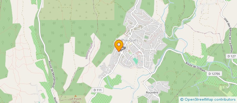 localisation de l'entreprise MONSIEUR GERALD FOURNEL  VAILHAUQUES