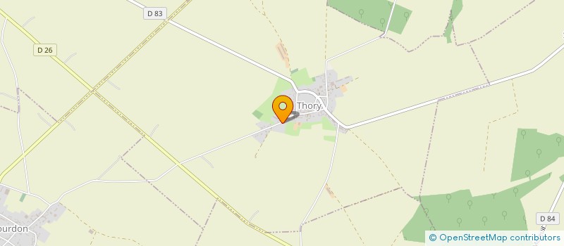 localisation de l'entreprise MONSIEUR GERALD FRANCOIS  THORY