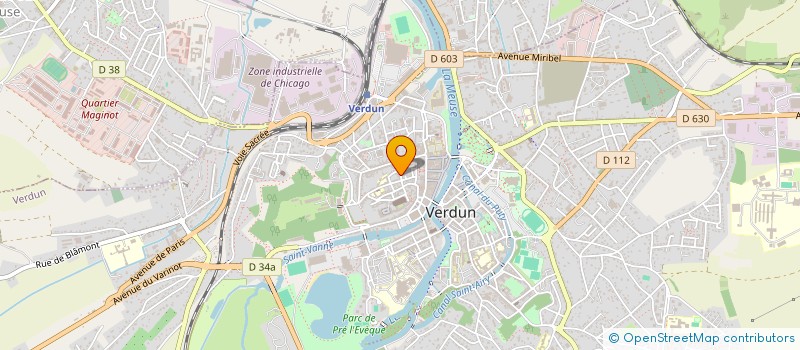 localisation de l'entreprise MONSIEUR GERALD FURNON à VERDUN