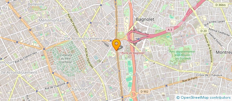 localisation de l'entreprise MONSIEUR GERALD GALLIANO  PARIS