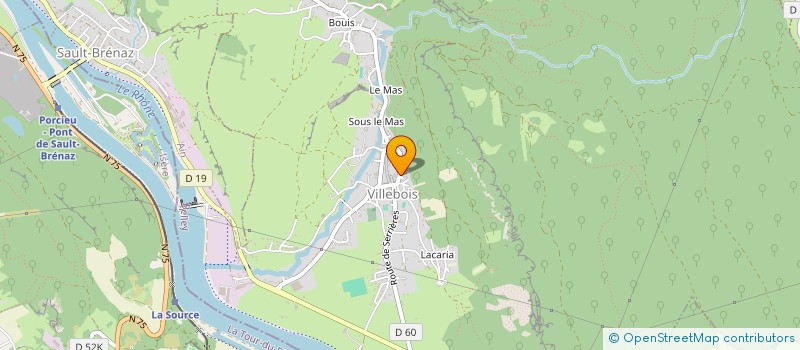 localisation de l'entreprise MONSIEUR GERALD GARCIA  VILLEBOIS