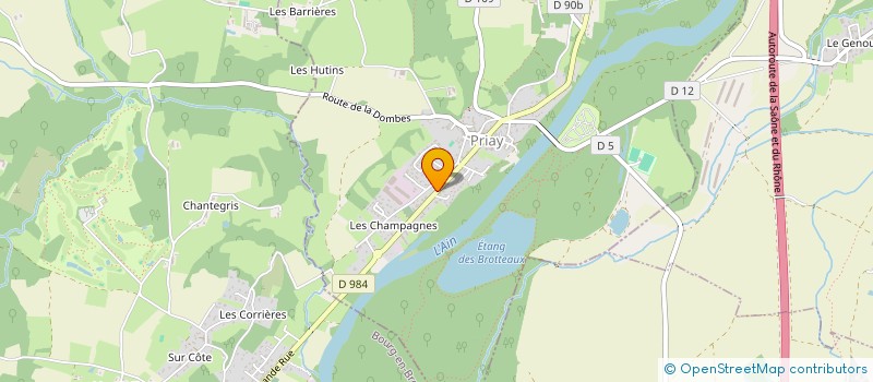 localisation de l'entreprise MONSIEUR GERALD GARCIA NAVARRO  PRIAY