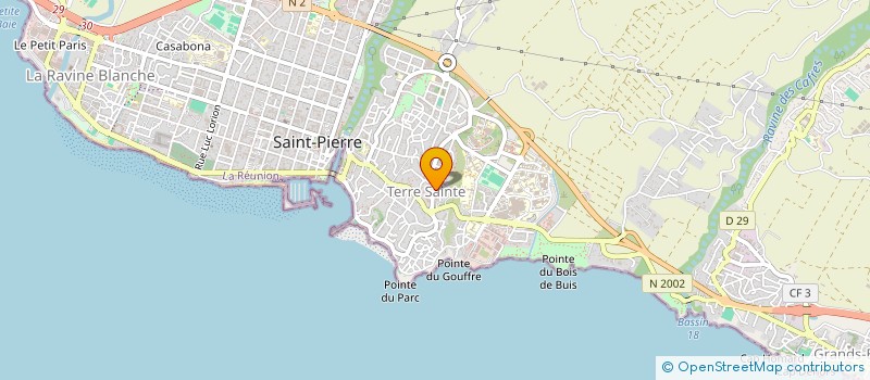 localisation de l'entreprise MONSIEUR GERALD GAVINO à SAINT-PIERRE