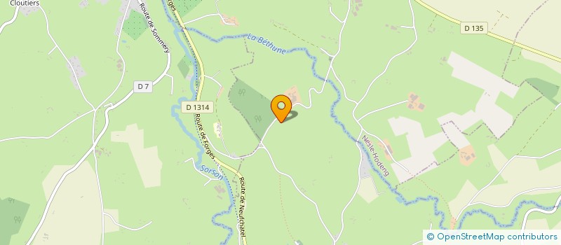 localisation de l'entreprise MONSIEUR GERALD GEAY  MESNIL-MAUGER