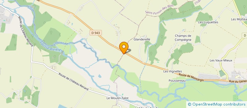 localisation de l'entreprise MONSIEUR GERALD GENEAUX à CHATEAU-RENARD