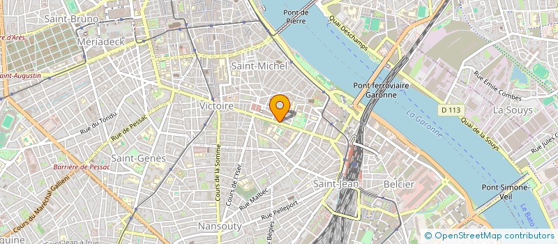 localisation de l'entreprise MONSIEUR GERALD GERALD  BORDEAUX