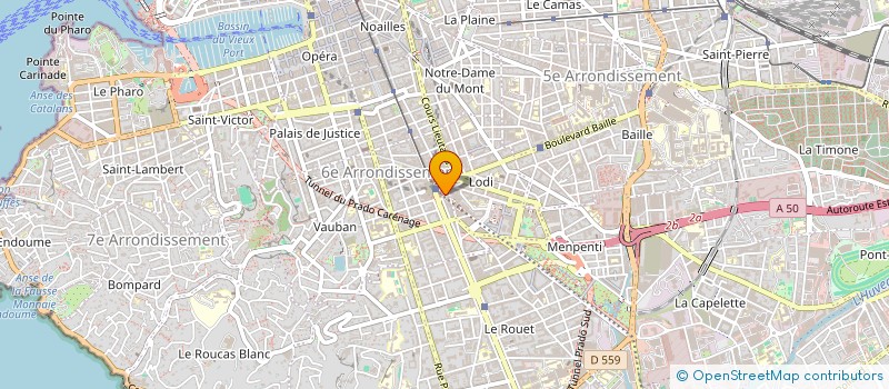localisation de l'entreprise MONSIEUR GERALD GOSSIN  MARSEILLE