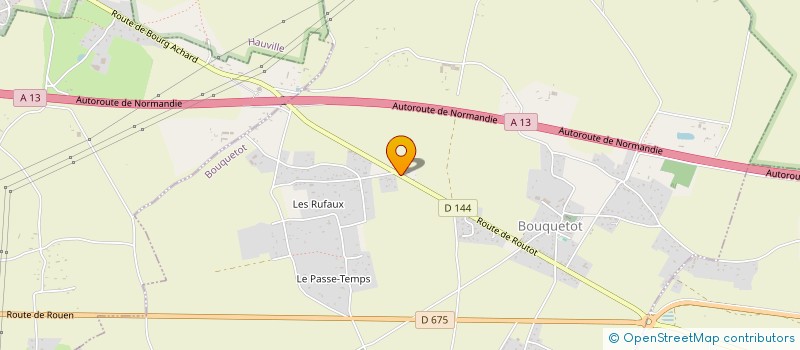 localisation de l'entreprise MONSIEUR GERALD GOVAIN  BOUQUETOT