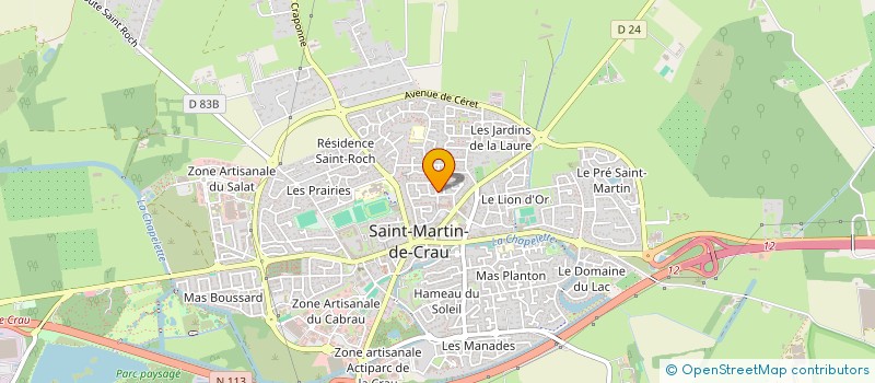 localisation de l'entreprise MONSIEUR GERALD GREBERT à SAINT-MARTIN-DE-CRAU