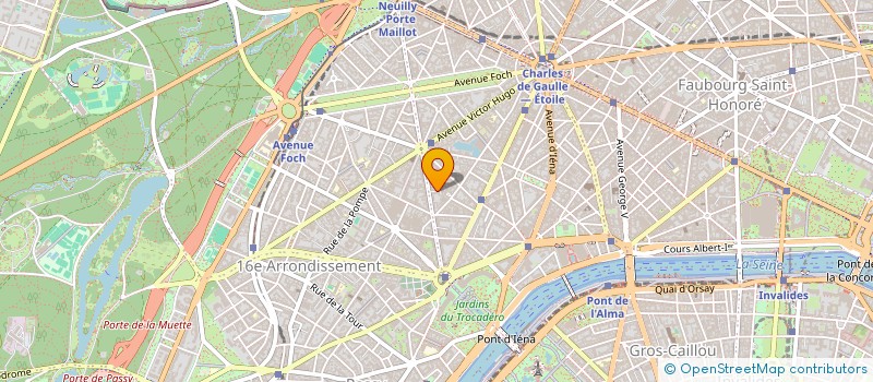 localisation de l'entreprise MONSIEUR GERALD GROSSHANS  PARIS