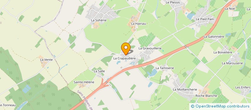 localisation de l'entreprise MONSIEUR GERALD GUILLEMOT  SAINT-PHILBERT-DE-GRAND-LIEU