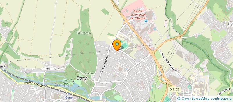 localisation de l'entreprise MONSIEUR GERALD GUIRAND  OSNY