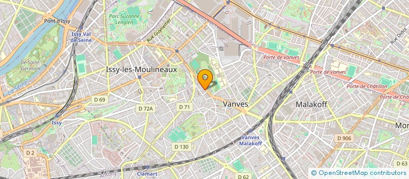 localisation de l'entreprise MONSIEUR GERALD HALGAZIAN à VANVES