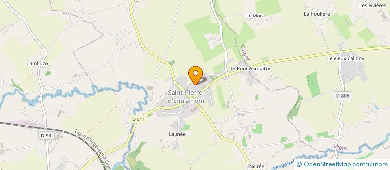 localisation de l'entreprise MONSIEUR GERALD HEUZE à SAINT PIERRE D'ENTREMONT