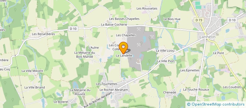 localisation de l'entreprise MONSIEUR GERALD HEWING  MESNIL-ROC'H