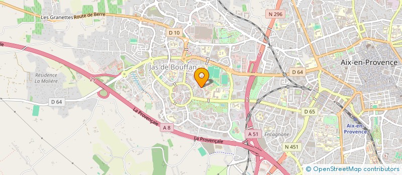 localisation de l'entreprise MONSIEUR GERALD IBANEZ à AIX-EN-PROVENCE