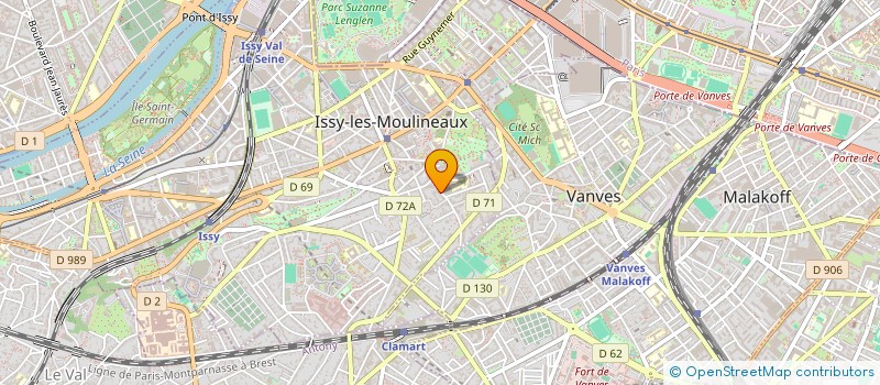 localisation de l'entreprise MONSIEUR GERALD IMBRATTA à ISSY-LES-MOULINEAUX