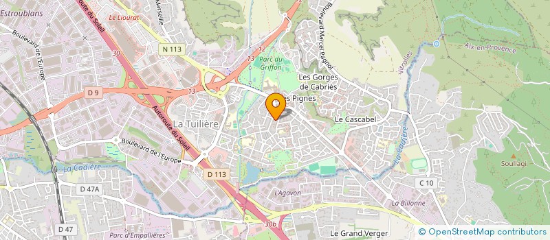 localisation de l'entreprise MONSIEUR GERALD KARSENTY  VITROLLES