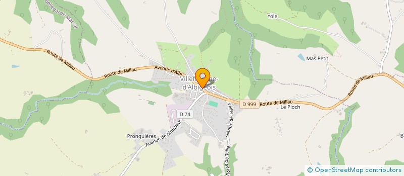 localisation de l'entreprise MONSIEUR GERALD KOHOUT  VILLEFRANCHE D'ALBIGEOIS