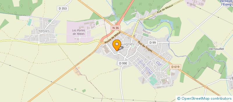 localisation de l'entreprise MONSIEUR GERALD KONEY  GUIGNES