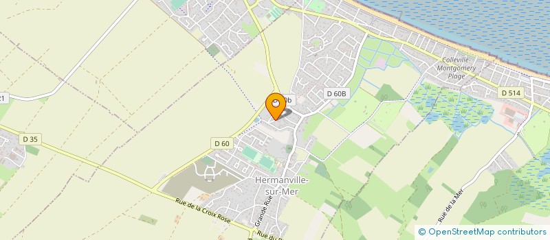 localisation de l'entreprise MONSIEUR GERALD KUC  HERMANVILLE-SUR-MER