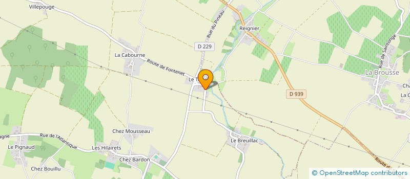 localisation de l'entreprise MONSIEUR GERALD LAFOND  AUMAGNE