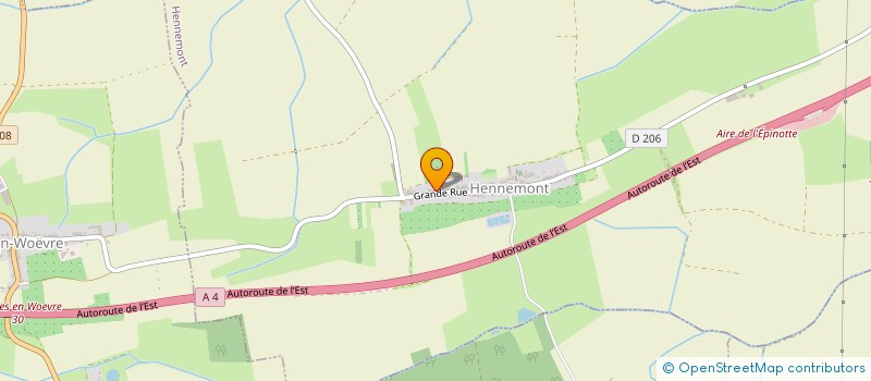 localisation de l'entreprise MONSIEUR GERALD LAURENT  LABEUVILLE