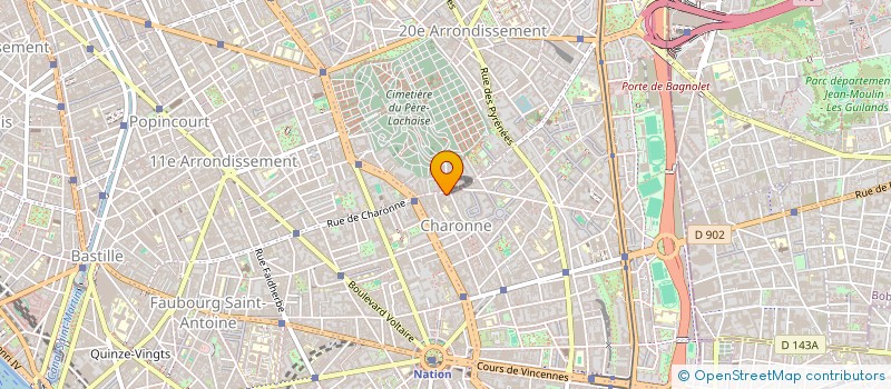 localisation de l'entreprise MONSIEUR GERALD LE VAN-CHAU  PARIS