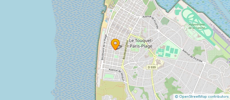 localisation de l'entreprise MONSIEUR GERALD LEEMANS à LE TOUQUET PARIS PLAGE
