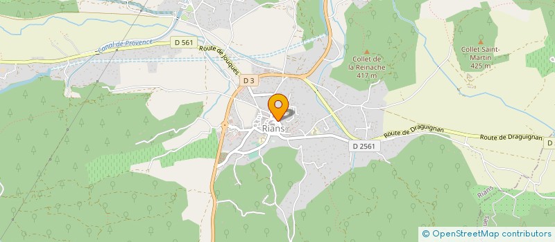 localisation de l'entreprise MONSIEUR GERALD LEFETZ à RIANS