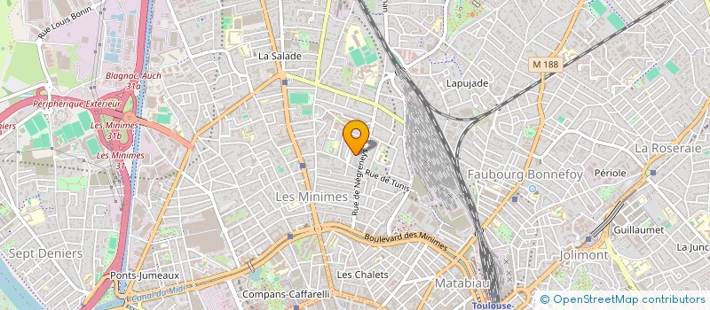 localisation de l'entreprise MONSIEUR GERALD LELOIR à TOULOUSE