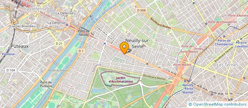 localisation de l'entreprise MONSIEUR GERALD LOBO à NEUILLY-SUR-SEINE