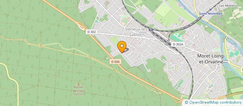 localisation de l'entreprise MONSIEUR GERALD LOF  MORET-LOING-ET-ORVANNE