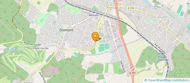 localisation de l'entreprise MONSIEUR GERALD MAESTRONI  DOMONT