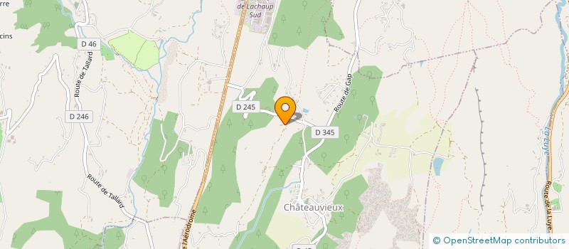 localisation de l'entreprise MONSIEUR GERALD MAGALLON  CHATEAUVIEUX